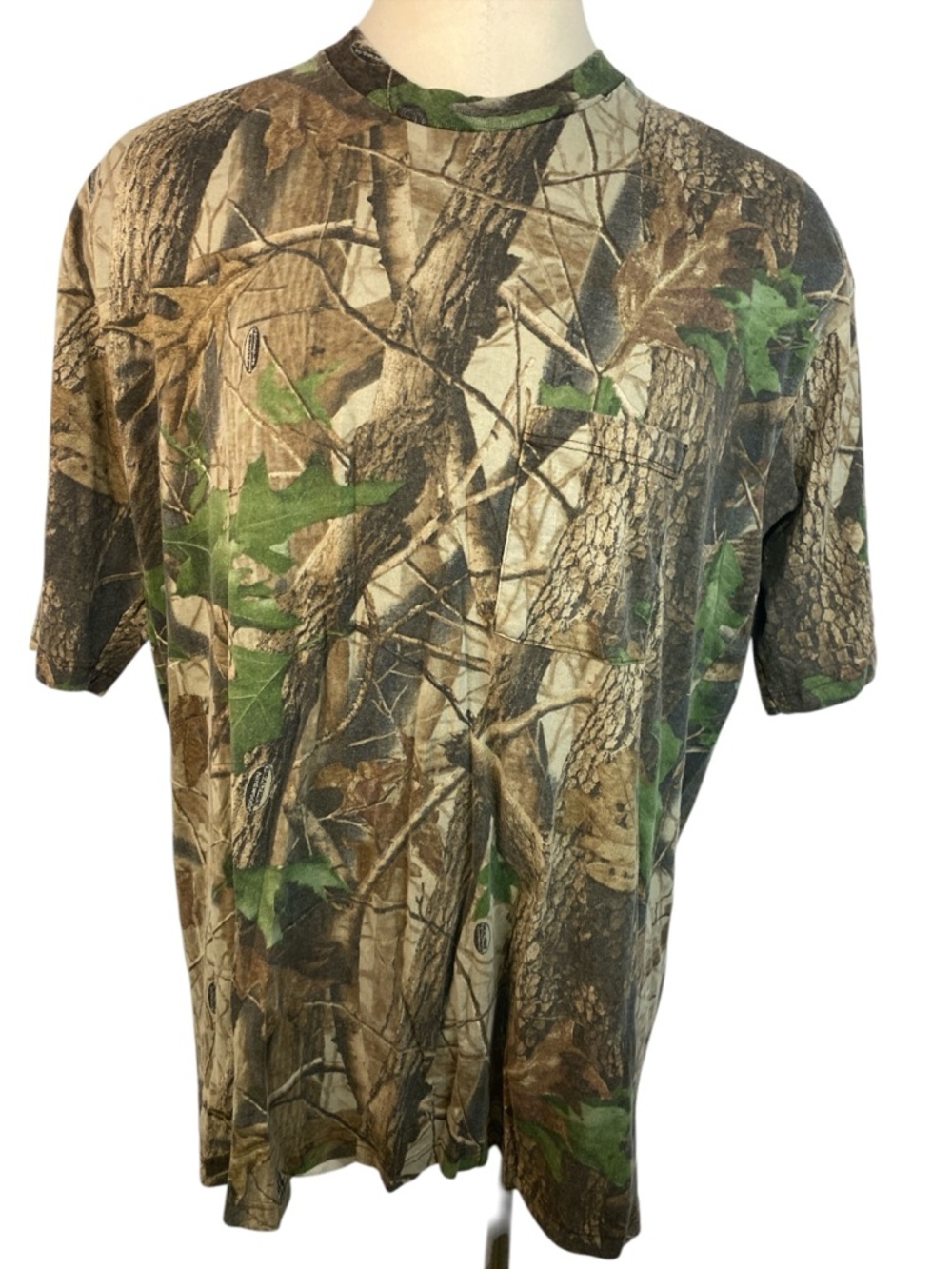 Walls Realtree Hardwood Camouflage Short-Sleeve T-Shirt Men’s 3XL